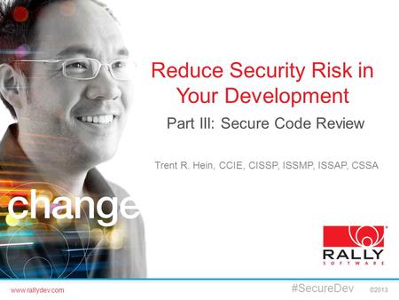 Reduce Security Risk in Your Development