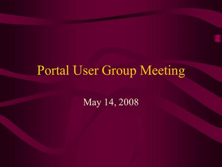 Portal User Group Meeting May 14, 2008. Agenda Updates CT.gov Template Redesigns CT.gov 2.0 Involvement Form Vulnerabilities Accessibility Policy Changes.
