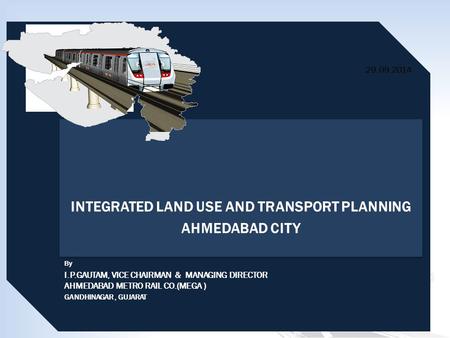 INTEGRATED LAND USE AND TRANSPORT PLANNING