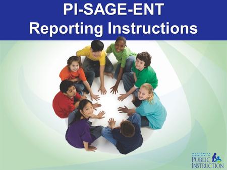 PI-SAGE-ENT Reporting Instructions Contents Click a topic below to proceed to that section or continue through the presentation Overview Flexibility.