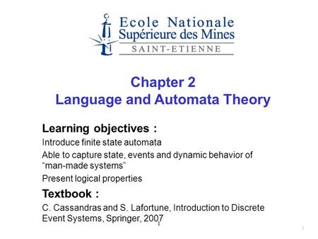 Language and Automata Theory