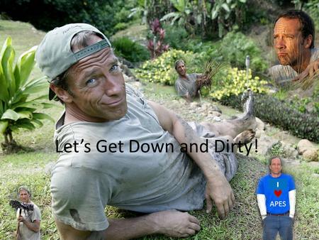 Let’s Get Down and Dirty!