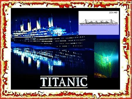 they found the Titanic 3,810 m under the water (aprox. 4 km)