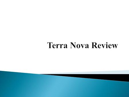 Terra Nova Review.