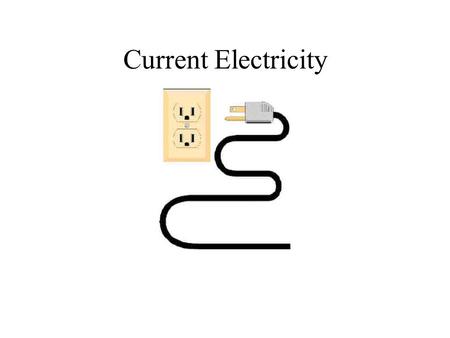 Current Electricity. Current Electricty Unlike Static electricity which does not flow, Current electricity “flows” through a circuit. The electrons flow.