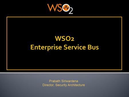 WSO2 Enterprise Service Bus