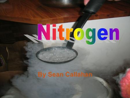 Nitrogen By Sean Callahan.