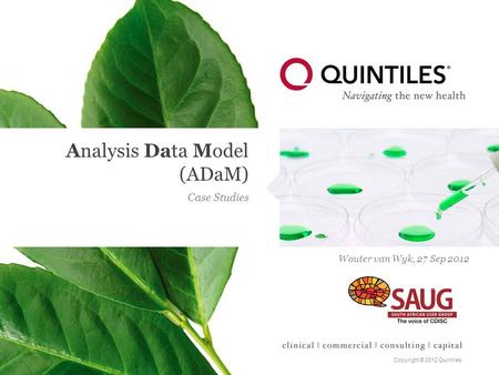 Analysis Data Model (ADaM)