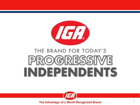 1. 2 IGA Integrated Marketing Components IGA Brand Meaning Community Connections Shared Beliefs (Causes) IGA Exclusive Brand IGA Retailer Media – Circulars/Cable/Broadcast.