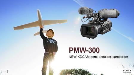 PMW-300 NEW XDCAM semi-shoulder camcorder 1.