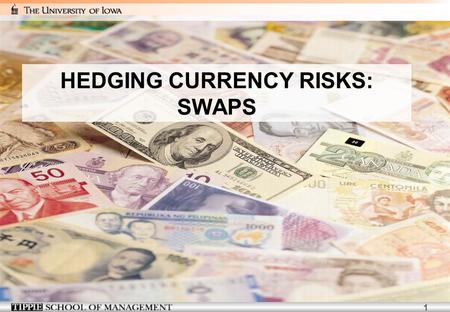 HEDGING CURRENCY RISKS: SWAPS