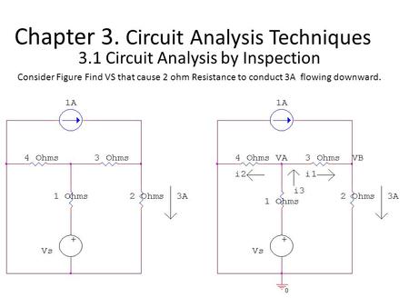 Chapter 3. Circuit Analysis Techniques