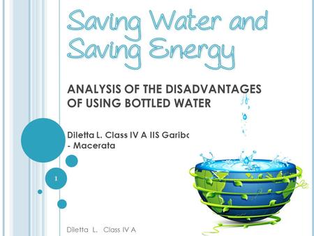ANALYSIS OF THE DISADVANTAGES OF USING BOTTLED WATER