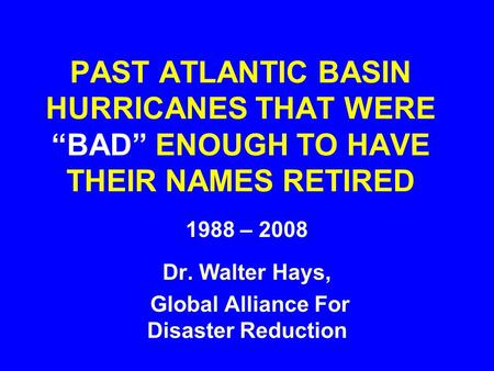 Global Alliance For Disaster Reduction