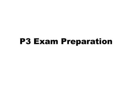 P3 Exam Preparation. Gases Absolute zero = -273 ºC, 0 ºC = 273 K Increasing the temperature of a gas increases the speed of its particles The average.