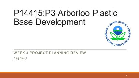 P14415:P3 Arborloo Plastic Base Development
