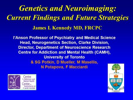 Genetics and Neuroimaging: