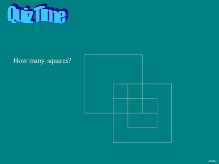 M May How many squares?. M May How many squares? 5 + 2 + 2 = 9 5 + 2 + 2 = 9 squares.