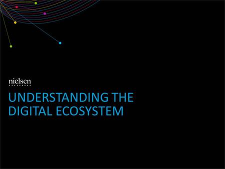 UNDERSTANDING THE DIGITAL ECOSYSTEM. Copyright ©2013 The Nielsen Company. Confidential and proprietary. 2 CONSUMERS SPEND 12 HOURS PER MONTH WITH DIGITAL.