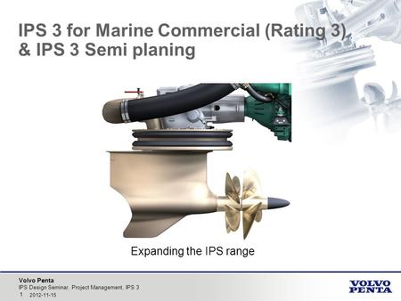 IPS 3 for Marine Commercial (Rating 3) & IPS 3 Semi planing