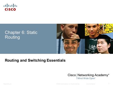 Chapter 6: Static Routing