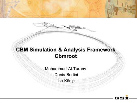 CBM Simulation & Analysis Framework Cbmroot