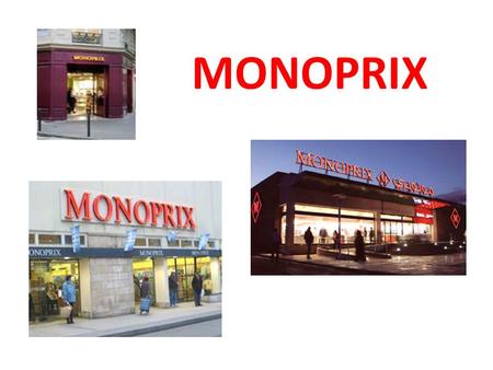 MONOPRIX. PRINTEMPS LE BON MARCHÉ Founded in 1852, Le Bon Marché is about as Parisian as department stores come - although most locals prefer calling.