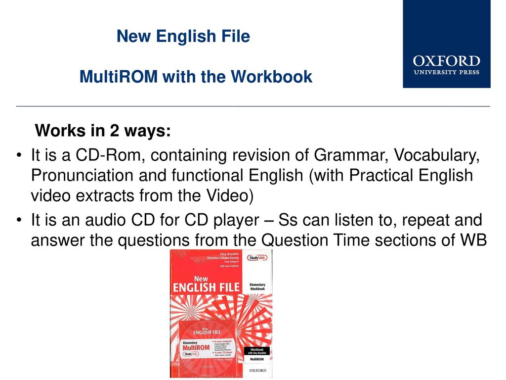 New English File Pre-Intermediate