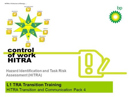 L1 TRA Transition Training HITRA Transition and Communication Pack 4