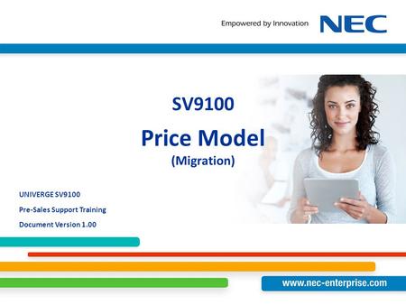 SV9100 Price Model (Migration)