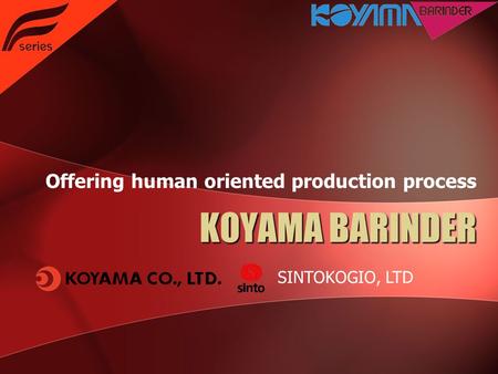 Offering human oriented production process