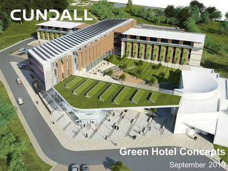 Green Hotel Concepts September 2010.