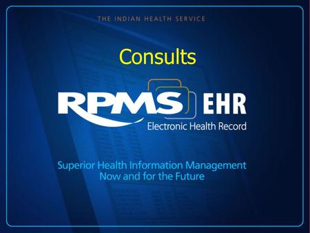 Consults. Consults- Things to Consider Do not confuse with “Referrals” (RCIS) What information needs to be on the Consult Request Template? Who receives.