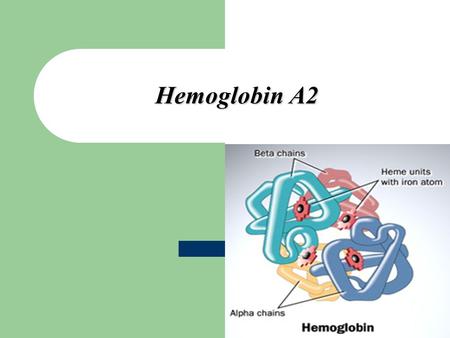 Hemoglobin A2.
