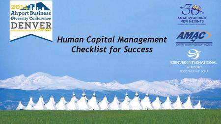 Human Capital Management Checklist for Success. It’s All About People!