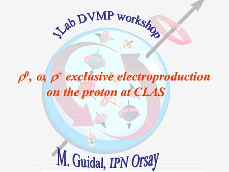  0, ,  + exclusive electroproduction on the proton at CLAS on the proton at CLAS.