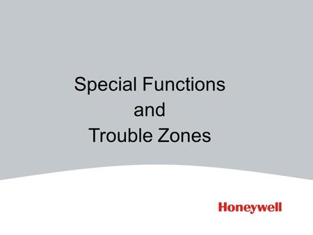 Special Functions and Trouble Zones.