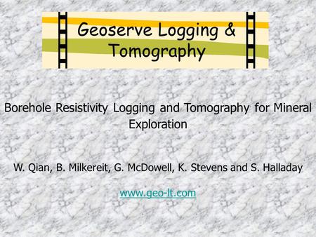 Geoserve Logging & Tomography