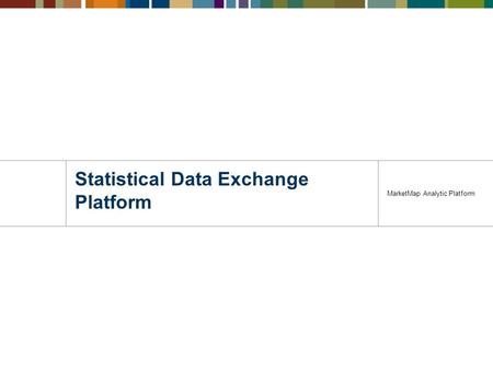Statistical Data Exchange Platform