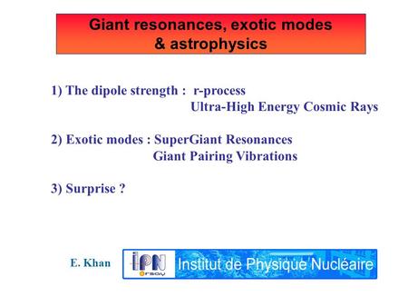 Giant resonances, exotic modes & astrophysics