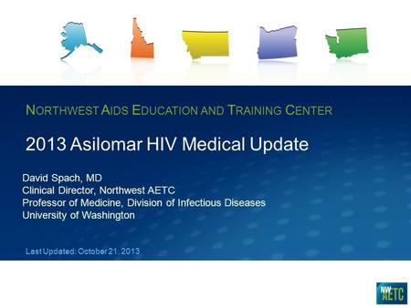 2013 Asilomar HIV Medical Update
