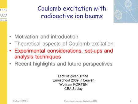 Coulomb excitation with radioactive ion beams