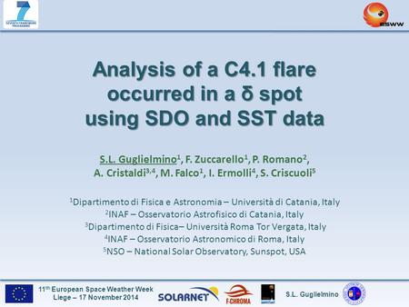 Analysis of a C4.1 flare occurred in a δ spot using SDO and SST data