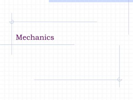 Mechanics. CE 336 Loadings 3 Basic Types of Loadings Static Dynamic Environmental.
