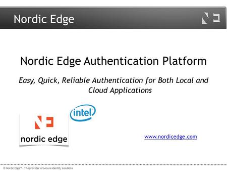 Nordic Edge Authentication Platform