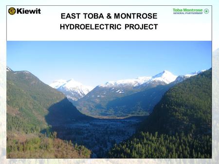 HYDROELECTRIC PROJECT