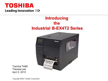Introducing the Industrial B-EX4T2 Series