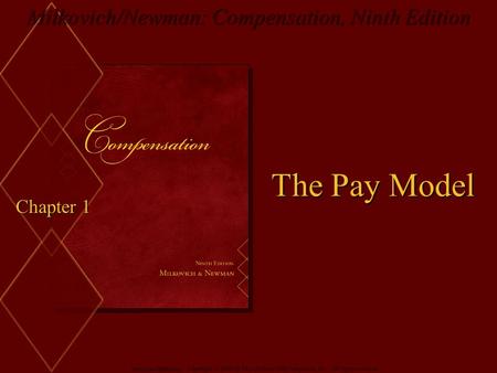 The Pay Model Chapter 1.