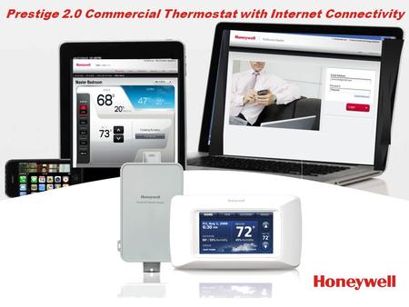 Prestige 2.0 Commercial Thermostat with Internet Connectivity.