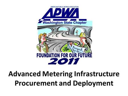 Advanced Metering Infrastructure Procurement and Deployment.